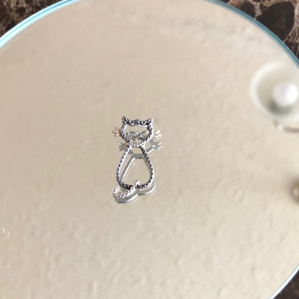 Cat Necklace Charm